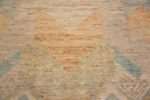Details of Extremely Artistic Rustic Tribal Modern Contemporary Artistic Small Scatter Size Area Rug #11077 by Nazmiyal Antique Rugs