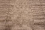 Details of A Modern Decorative Cream Color Artistic Room Size Contemporary Area Rug 11348 by Nazmiyal Antique Rugs