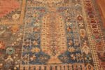 Details of A Beautiful Classic Modern Large Room Size Rustic Tribal Geometric Caucasian Design Rug 11720 by Nazmiyal Antique Rugs