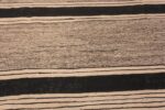 Details of Modern Neutral Color Abstract Geometric Design Flatwoven Kilim Area Rug #11737 By Nazmiyal Antique Rugs