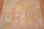Details of A Beautiful Warm Tone And Casual Modern Rustic Tribal Geometric Chevron Design Contemporary Runner Rug 11047 by Nazmiyal Antique Rugs