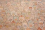Details of Modern Rustic Tribal Geometric Honeycomb Design Area Rug 11331 by Nazmiyal Antique Rugs