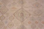 Details of Modern Tribal Geometric Design Rustic Contemporary Area Rug 11220 by Nazmiyal Antique Rugs