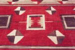 Details of Beautifully Casual Modern Tribal Geometric Southwestern Design Flatweave Kilim Rug 11430 by Nazmiyal Antique Rugs