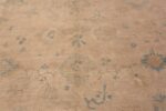 Details of Soft Neutral Contemporary Modern Turkish Oushak Design Area Rug 11603 by Nazmiyal Antique Rugs