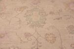 Floral of Neutral Tribal Floral Modern Turkish Oushak Design Area Rug 11602 by Nazmiyal Antique Rugs