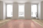 Living Room Chic Gentle Tone Modern Decorative Area Rug 11578 by Nazmiyal Antique Rugs