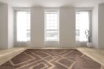 Living Room Large Size Grey Color Flatweave Tribal Geometric Modern Kilim Rug #11822