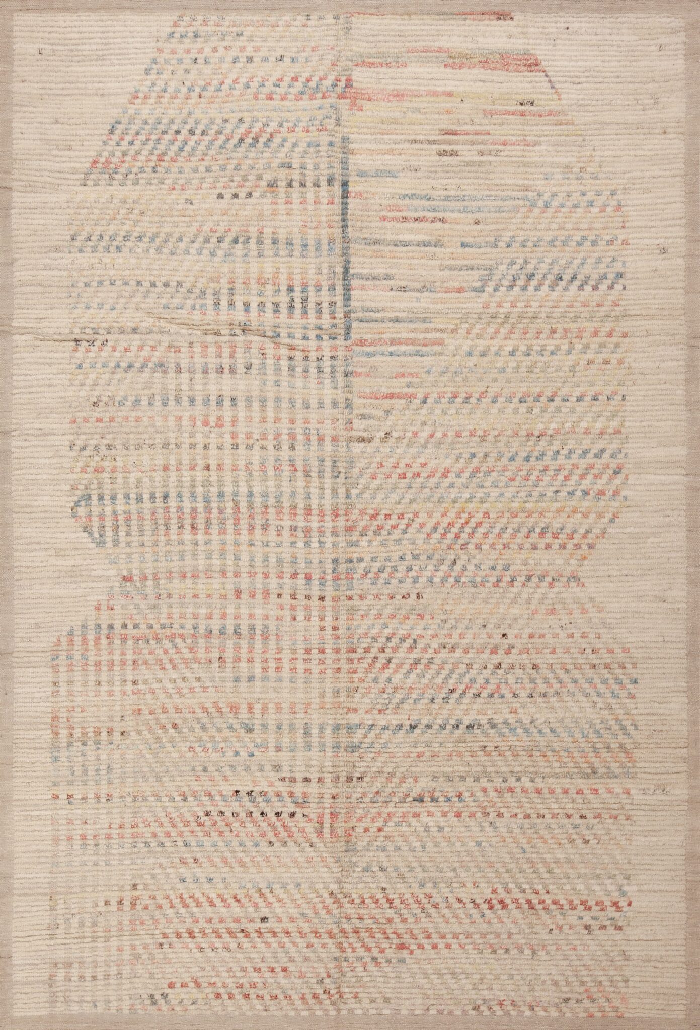 Silver Grey Geometric Chevron Deign Modern Rug 11267 Nazmiyal
