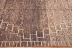Motifs of Large Decorative Brown Tones Contemporary Rug 11789 by Nazmiyal Antique Rugs