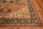 Motifs of Rustic Classic Persian Heriz Design Modern Area Rug 11658 by Nazmiyal Antique Rugs
