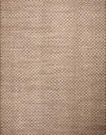 Neutral Earthy Tan and Cream Color Geometric Checkerboard Pattern Large Size Modern Area Rug 11701 by Nazmiyal Antique Rugs