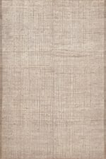 Light Cream Color Minimalist Design Modern Soft Wool Pile Modern Area Rug 11229 by Nazmiyal Antique Rugs