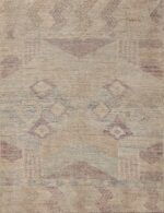 Soft Color Nomadic Design Modern Contemporary Wool Area Rug 11237 by Nazmiyal Antique Rugs