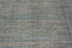 Texture of Blue Color Abstract Design Modern Room Size Contemporary Area Rug 11418 by Nazmiyal Antique Rugs