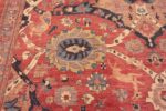 Texture of Contemporary Modern Persian Animal Design Central Asian Oriental Area Rug 11659 by Nazmiyal Antique Rugs