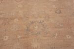 Texture of Earthy Tones Modern Turkish Oushak Style Area Rug 11334 by Nazmiyal Antique Rugs
