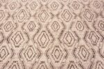Texture of Geometric Lozenge Design Modern Contemporary Chic Rug 11697 by Nazmiyal Antique Rugs