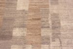 Texture of Large Brown and Beige Modern Abstract Decorative Rug 11788 Texture of Large Brown and Beige Modern Abstract Decorative Rug 11788 by Nazmiyal Antique Rugs