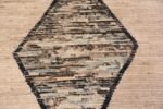Texture of Large Geometric Tribal Design Decorative Contemporary Area Rug 11687 by Nazmiyal Antique Rugs