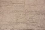 Texture of Decorative and Versatile Large Size Solid Light Ivory Cream Color Background Modern Wool Pile Area Rug 11785 by Nazmiyal Antique Rugs