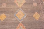 Texture of Modern Contemporary Small Size Tribal Geometric Area Rug 11215 by Nazmiyal Antique Rugs
