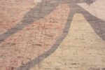 Texture of Tribal Primitive Large Modern Abstract Contemporary Area Rug 11865 by Nazmiyal Antique Rugs