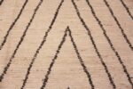 Texture of Trendy Earthy Tones Primitive Design Modern Large Rug 11723 by Nazmiyal Antique Rugs