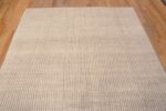 Top of Abstract Neutral Minimalist Contemporary Modern Area Rug 11324 by Nazmiyal Antique Rugs