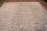 Top of Beautifully Versatile Abstract Solid Cream Color Modern Wool Pile Room Size Area Rug 11696 by Nazmiyal Rugs