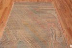 Top of Artistic Handmade Abstract Contemporary Modern Area Rug 11238 by Nazmiyal Antique Rugs
