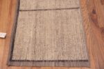 Top of Artistic Tribal Geometric Modern Hallway Runner Rug 11104 by Nazmiyal Antique Rugs