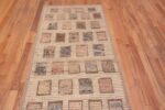 Top of Artsy Modern Contemporary Geometric Hallway Runner Rug 11156 by Nazmiyal Antique Rugs