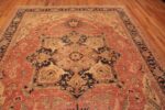 Top of Beautifully Classic Persian Heriz Medallion Design Modern Room Size Area Rug 11525 by Nazmiyal Antique Rugs