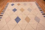 Top of Contemporary Geometric Diamond Design Modern Area Rug 11566 by Nazmiyal Antique Rugs