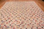 Top of Eclectic Colorful Geometric Modern Decorative Area Rug 11676 by Nazmiyal Antique Rugs