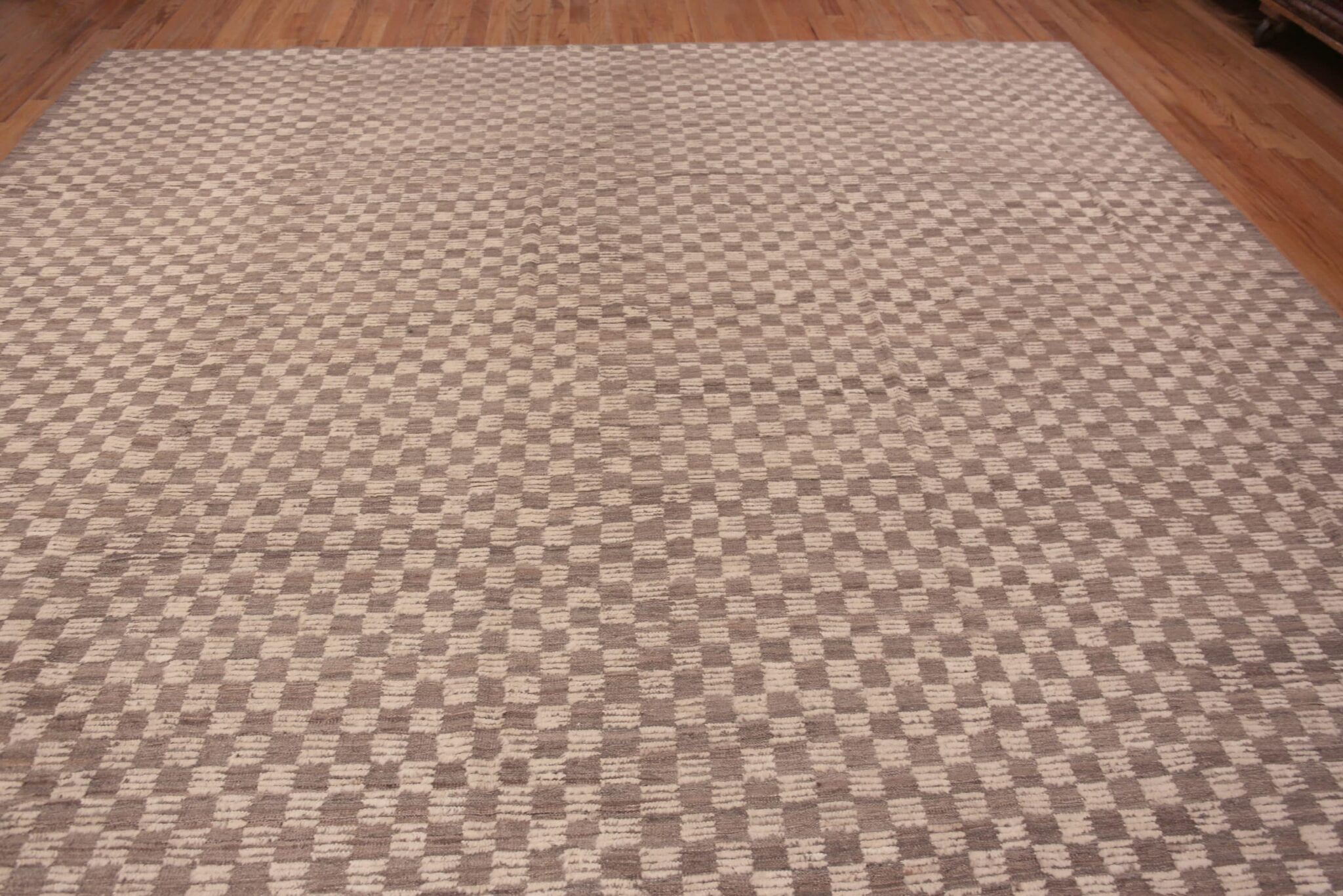 Large Geometric Checkerboard Modern Area Rug 11726 Nazmiyal