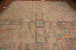 Top of Beautifully Artistic Large Size Soft Jewel Tone Colors Mid Century Modern Influenced Geometric Design Modern Area Rug 11759 by Nazmiyal Antique Rugs
