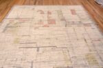 Top of Modern Abstract Contemporary Minimalist Geometric Design Area Rug 11471 by Nazmiyal Antique Rugs