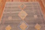 Top of Modern Contemporary Small Size Tribal Geometric Area Rug 11215 by Nazmiyal Antique Rugs