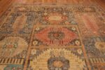 Top of A Beautiful Classic Modern Large Room Size Rustic Tribal Geometric Caucasian Design Rug 11720 by Nazmiyal Antique Rugs