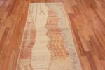 Top of Rustic Tribal Modern Hallway Runner Rug 11077 by Nazmiyal Antique Rugs