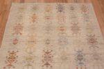 Top of Small Tribal Modern Contemporary Rustic Area Rug 11069 by Nazmiyal Antique Rugs