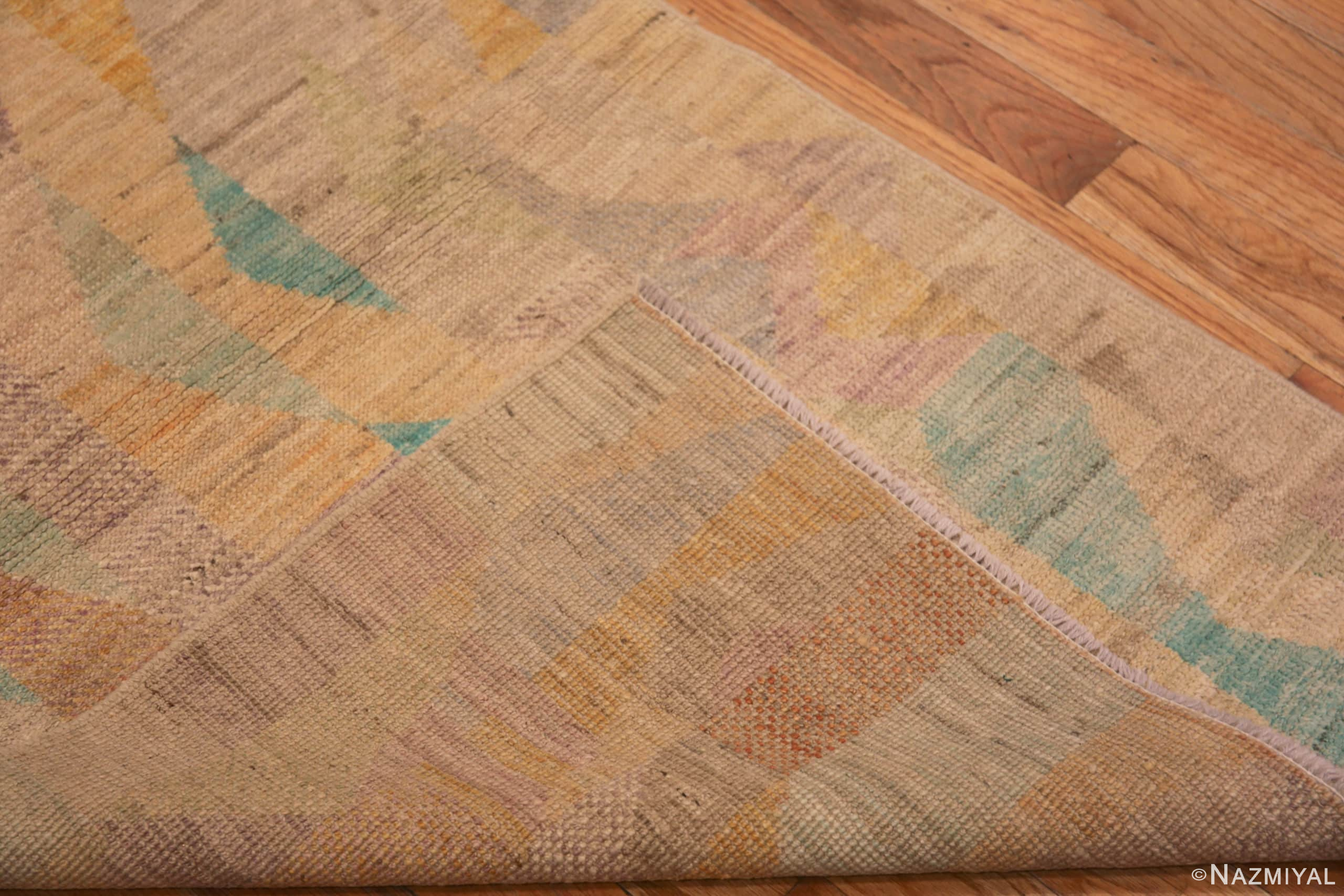 Modern Casual Rustic Contemporary Runner Rug 11041 Nazmiyal