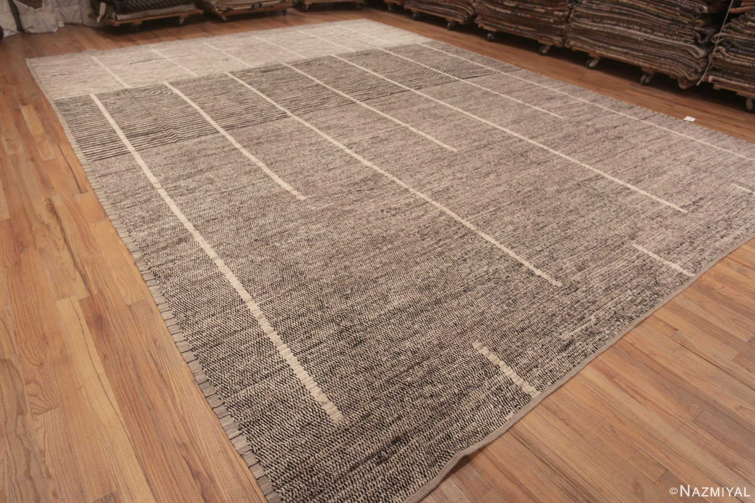 Grey Tiles Floor Mat, Large Vinyl Floor Mat, Vinyl Area Rug