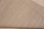 Weave of Abstract Solid Minimalist Cream Color Modern Room Size Area Rug 11689 by Nazmiyal Antique Rugs