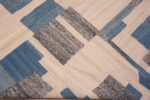 Weave of Artistic Abstract Geometric Large Flat Weave Modern Contemporary Kilim Rug 11840 by Nazmiyal Antique Rugs