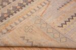 Weave of Artistic Tribal Geometric Design Modern Hallway Runner Rug 11062 by Nazmiyal Antique Rugs