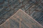 Weave of Blue And Brown Contemporary Abstract Wavy Design Modern Area Rug 11296 by Nazmiyal Antique Rugs