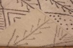 Weave of Contemporary Cream Brown Tribal Berber Moroccan Beni Ourain Design Modern Area Rug #11625 by Nazmiyal Rugs